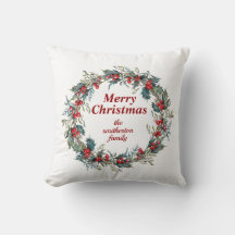 メリークリスマスグリーンレッドホリーベリーリース