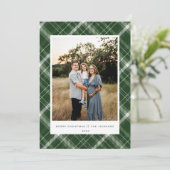 メリークリスマスグリーン シーズンカード (スタンド正面)