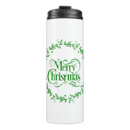 メリークリスマスグリーン タンブラー