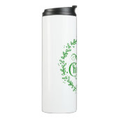 メリークリスマスグリーン タンブラー (回転左)