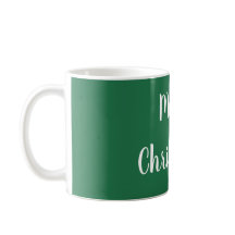 メリークリスマスグリーン&ホワイトタイポグラフィフェスティバル