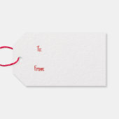 メリークリスマスグレート・ダン・ドッグ ギフトタグ (裏面横)