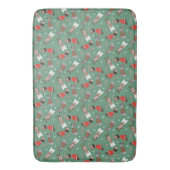 メリークリスマスグレート・ダン・ドッグ バスマット (正面縦)