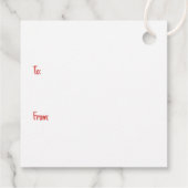 メリークリスマスグレート・ダン・ドッグ フェイバータグ (裏面)