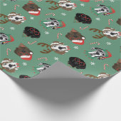 メリークリスマスグレート・ダン・ドッグ ラッピングペーパー (角)