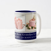 メリークリスマスグ最高のルパカスタムコーヒーマグ ツートーンマグカップ (正面右)