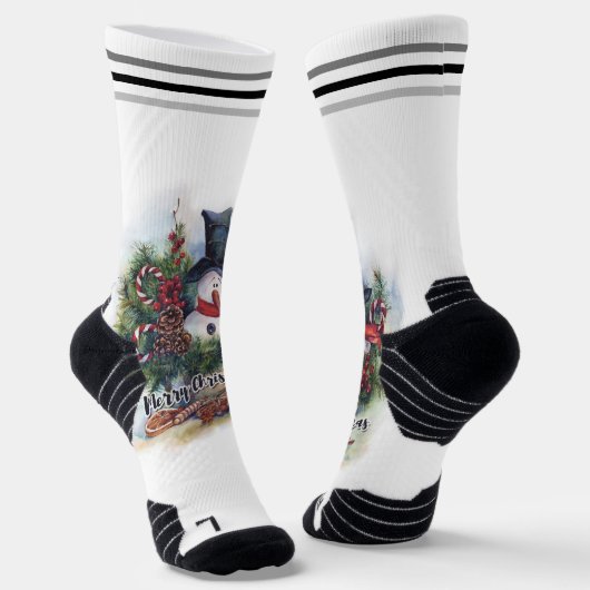 メリークリスマスケースメイト ソックス (傾斜あり)