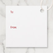 メリークリスマスコッカースパニエル犬ドッグス フェイバータグ (裏面)