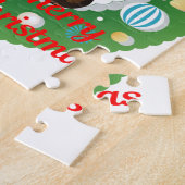 メリークリスマスコブラヘビ ジグソーパズル (側面)