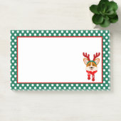 メリークリスマスコルギドッグポストイットノート ポストイット (オフィス)