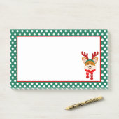 メリークリスマスコルギドッグポストイットノート ポストイット (デスク)