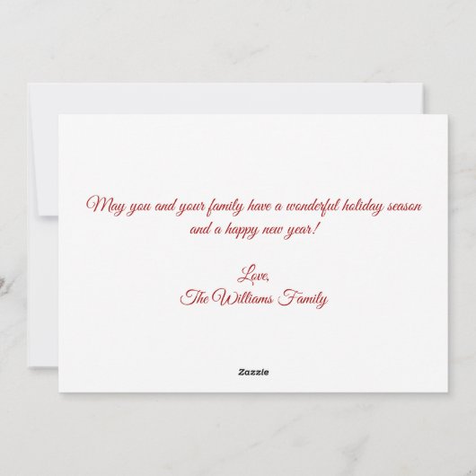 メリークリスマスコルギ木の下の美しい犬 シーズンカード (裏面)