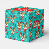 メリークリスマスコーギードッグお菓子箱 フェイバーボックス (裏面サイド)