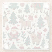 メリークリスマスコースター ガラスコースター (裏面)