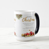 メリークリスマスコーヒーマグ2024 モーフィングマグカップ (正面右)