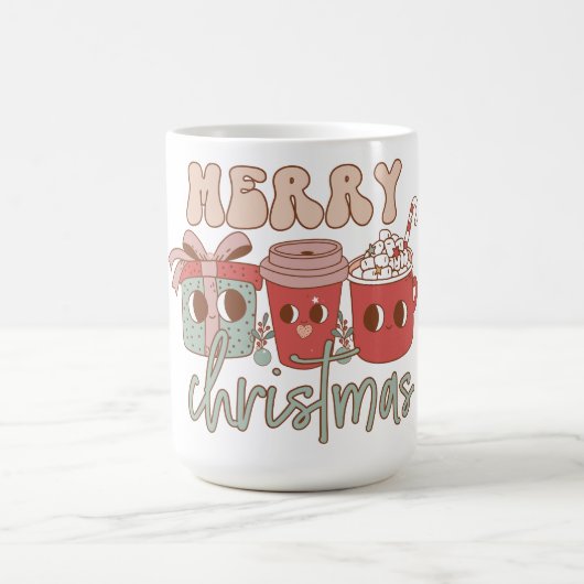メリークリスマスコーヒーマグ コーヒーマグカップ (中央)