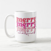 メリークリスマスコーヒーマグ コーヒーマグカップ (左)