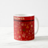 メリークリスマスコーヒーマグ コーヒーマグカップ (正面右)