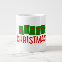 メリークリスマスコーヒーマグ