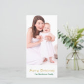 メリークリスマスゴールデンスピルクル シーズンカード (スタンド正面)