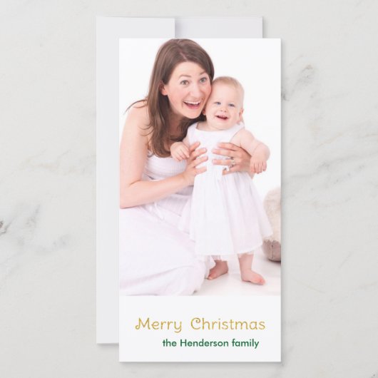 メリークリスマスゴールデンスピルクル シーズンカード (正面)