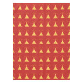 メリークリスマスゴールデンツリーサンダー_コーブ テーブルクロス (正面)