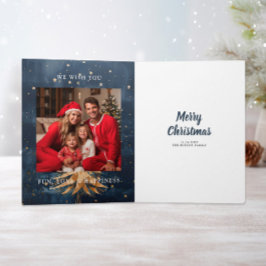 メリークリスマスゴールデンツリー カード