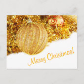 メリークリスマスゴールデンハガキ シーズンポストカード (正面)