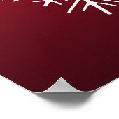 メリークリスマスサインウォールポスター飾り ポスター (角)