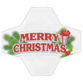 メリークリスマスサッカーボール サッカーボール (フラット)
