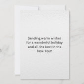 メリークリスマスサニベルアイランドライトハウスFL シーズンカード (裏面)