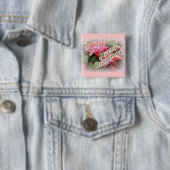 メリークリスマスサボテンの花 缶バッジ (インサイチュ)