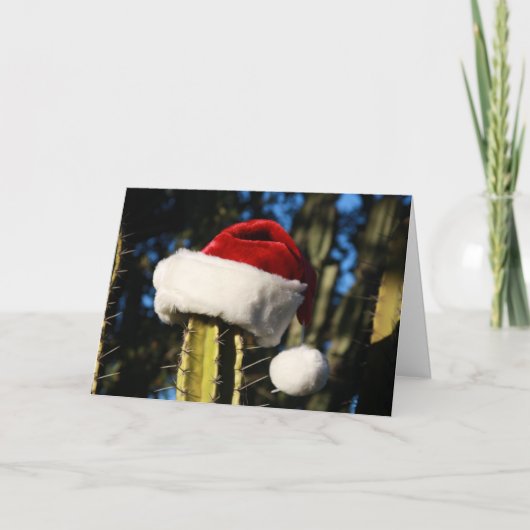 メリークリスマスサボテン シーズンカード (正面)