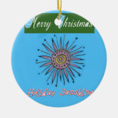 メリークリスマスサンシャインホリデー.png セラミックオーナメント (正面)