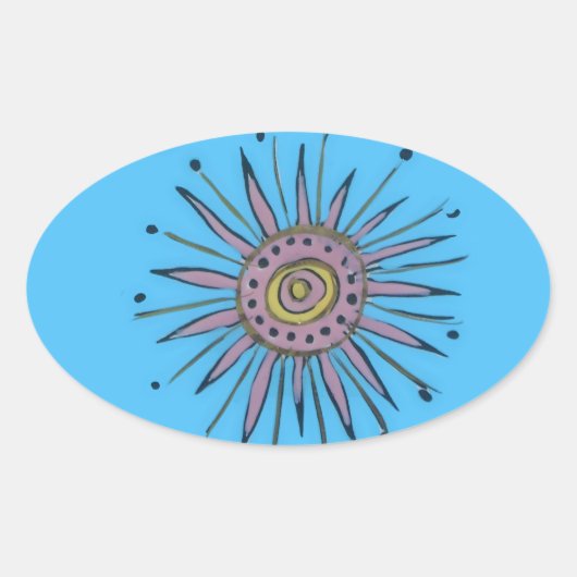 メリークリスマスサンシャインホリデー.png 楕円形シール (正面)