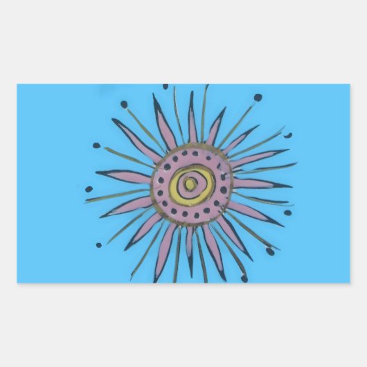 メリークリスマスサンシャインホリデー.png 長方形シール (正面)