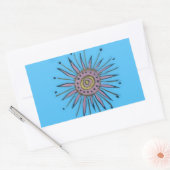 メリークリスマスサンシャインホリデー.png 長方形シール (封筒)