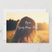 メリークリスマスサンセットカード シーズンカード (裏面)