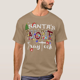 メリークリスマスサンタお気に入りのスX線テッククリスマスリグ Tシャツ
