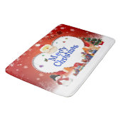 メリークリスマスサンタの愛 バスマット (アングル)