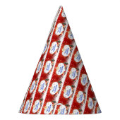 メリークリスマスサンタの愛 パーティーハット (左)