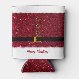 メリークリスマスサンタの目まいがするような赤い服 – 缶クーラー