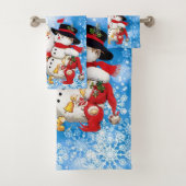 メリークリスマスサンタアンドフレンズ バスタオルセット (インサイチュ)