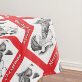 メリークリスマスサンタアンドホース テーブルクロス (インサイチュ)