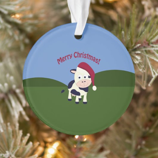 メリークリスマスサンタカウズ オーナメント (ツリー)