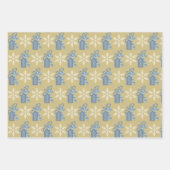 メリークリスマスサンタキャンディーキニートナカイ ラッピングペーパーシート (正面3)