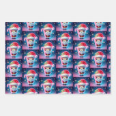 メリークリスマスサンタキャンディ ラッピングペーパーシート (正面2)