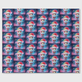 メリークリスマスサンタキャンディ ラッピングペーパー (フラット)