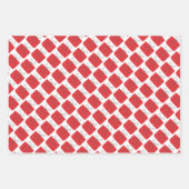 メリークリスマスサンタギフトツリーパターン ラッピングペーパーシート (正面2)