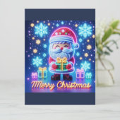 メリークリスマスサンタギフト 招待状 (スタンド正面)